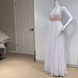 La Femme White gown